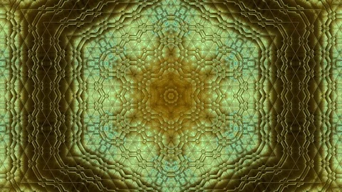 Abstract of Kaleidoscope sequence patterns Stock Footage 124944636
