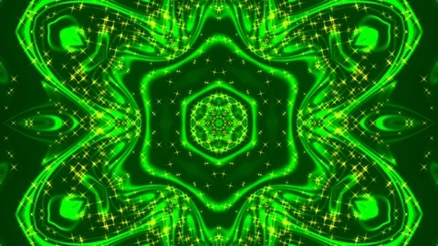 Abstract of Kaleidoscope sequence patterns Video stock 124944650