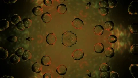 Abstract of Kaleidoscope sequence patterns Stock Footage 124944668