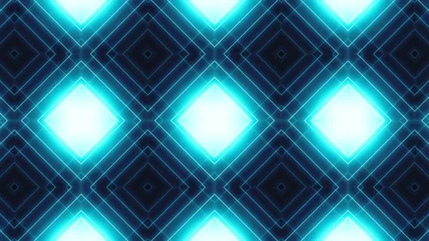 Abstract Kaleidoscope Technology VJ Loop Background Stock-Footage 344141459