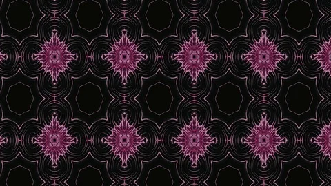 Abstract kaleidoscope template Stock Footage 122436798