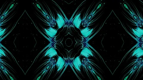 Abstract kaleidoscope template Stock Footage 122438528