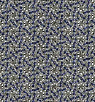 Abstract kaleidoscopic background Stock Illustration