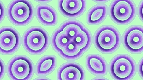 An abstract, kaleidoscopic background with morphing shapes. 3d rendering 4K Stock Footage 317074957