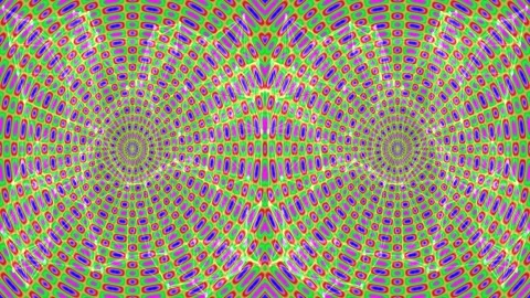 Abstract kaleidoscopic background pattern, vibrant geometric art for motion.. Stock Footage 339796558