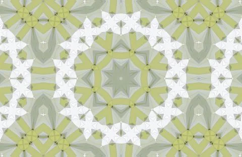 Abstract kaleidoscopic  colorful  pattern Stock Illustration
