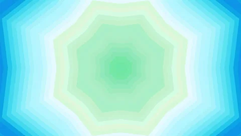 Abstract kaleidoscopic mandala background in gradient earthy natural colors Stock Footage 270216760