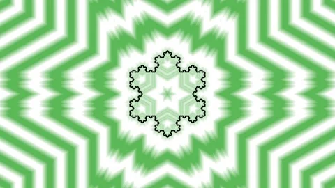 An abstract kaleidoscopic pattern with a central hexagon design, featuring .. Stock Footage 305216567