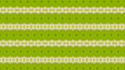 Abstract kaleidoscopic pattern in green and yellow colors. Vidéo 42846814