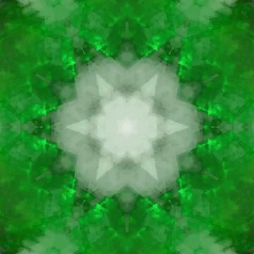 Abstract kaleidoscopic pattern Illustrazione stock