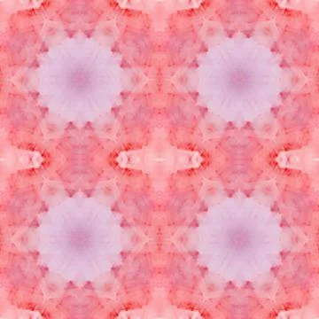 Abstract kaleidoscopic pattern Illustrazione stock