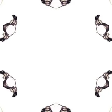 Abstract kaleidoscopic pattern Stock Illustration