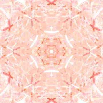 Abstract kaleidoscopic pattern Stock Illustration