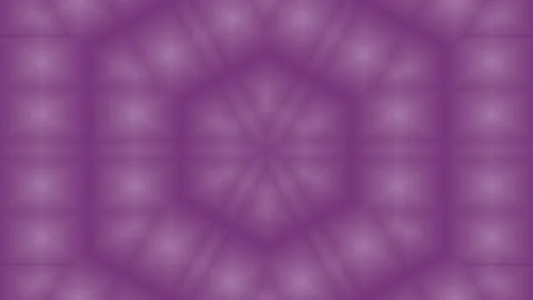 An abstract kaleidoscopic pattern in various shades of purple. The design i.. Stock Footage 305118598