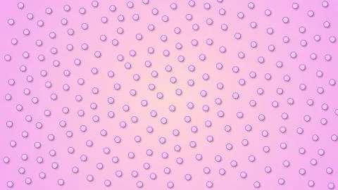 Abstract kawaii pattern Circle background. Soft gradient pastel. Stock Illustration