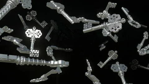 Abstract Keys Tunnel Stock Footage 168017157