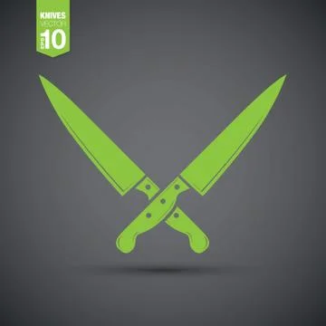 Abstract knife Stock Illustration