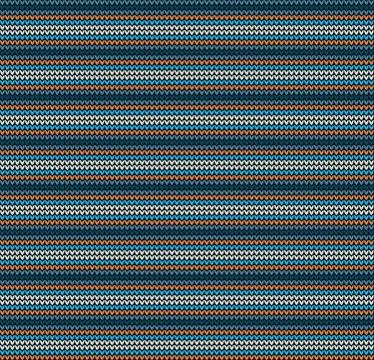 Abstract Knitted Pattern Background Stock Illustration