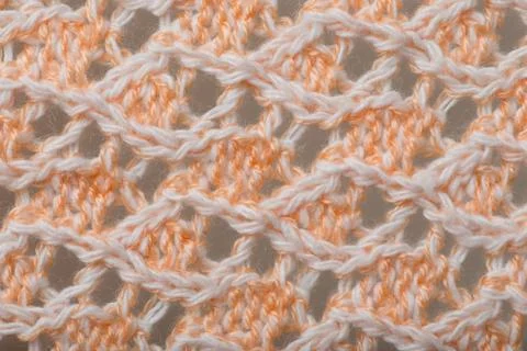 Abstract knitting handmade macro texture Stock Photos