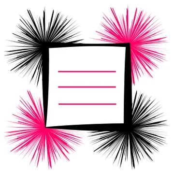 Abstract label  isolated on white background Stock Illustration