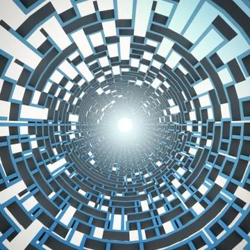 Abstract labyrinth background Stock Illustration