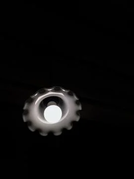 Abstract lamp with dark background Stock Photos