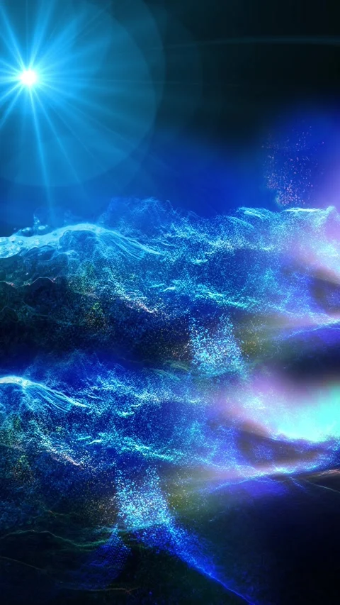 Abstract landscape 2 Stock Footage 303214554