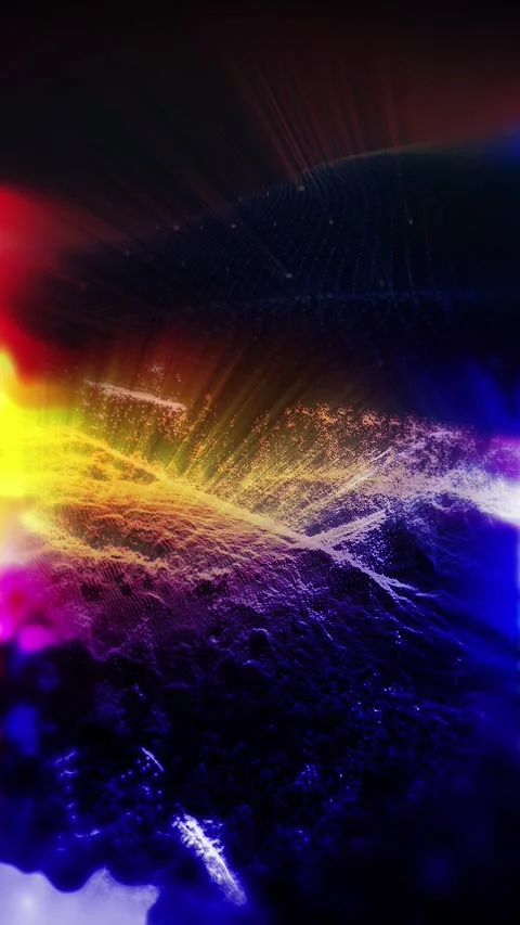 Abstract landscape 2 Stock Footage 303230313