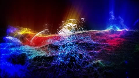 Abstract landscape 2 Stock Footage 303273206