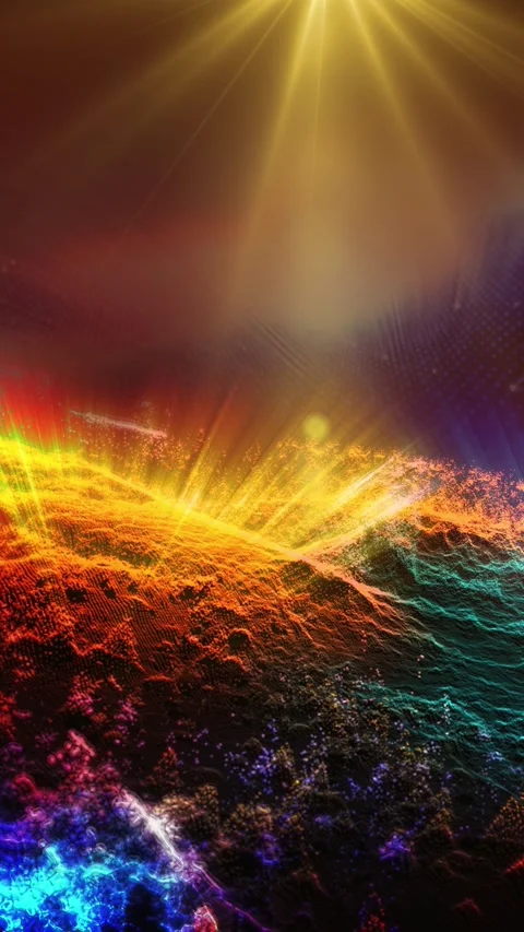 Abstract landscape 2 Stock Footage 303274920