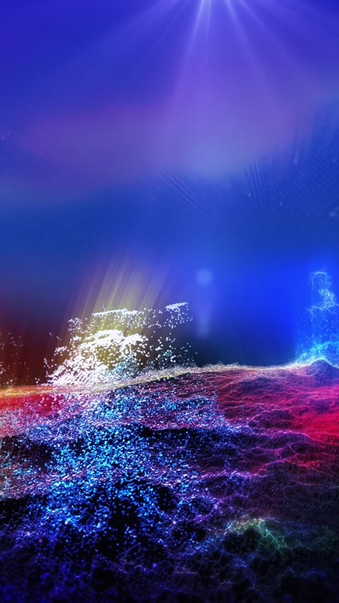 Abstract landscape 2 Stock Footage 303275181
