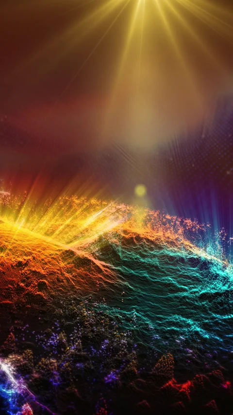 Abstract landscape 2 Stock Footage 303275849