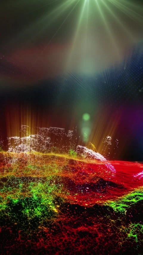 Abstract landscape 2 Stock Footage 303275910