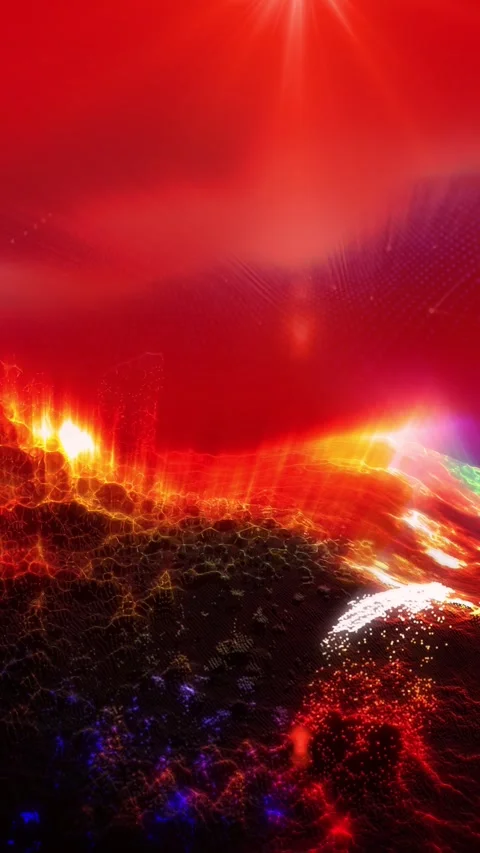 Abstract landscape 2 Stock Footage 303276000