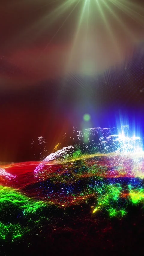 Abstract landscape 2 Stock Footage 303276374