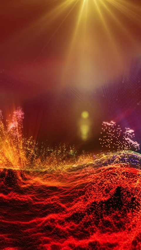 Abstract landscape 2 Stock Footage 303276461