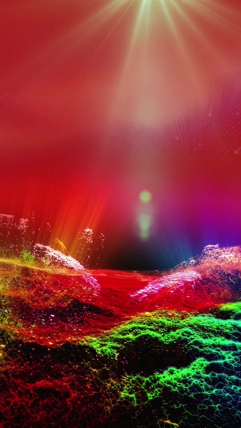Abstract landscape 2 Stock Footage 303276664