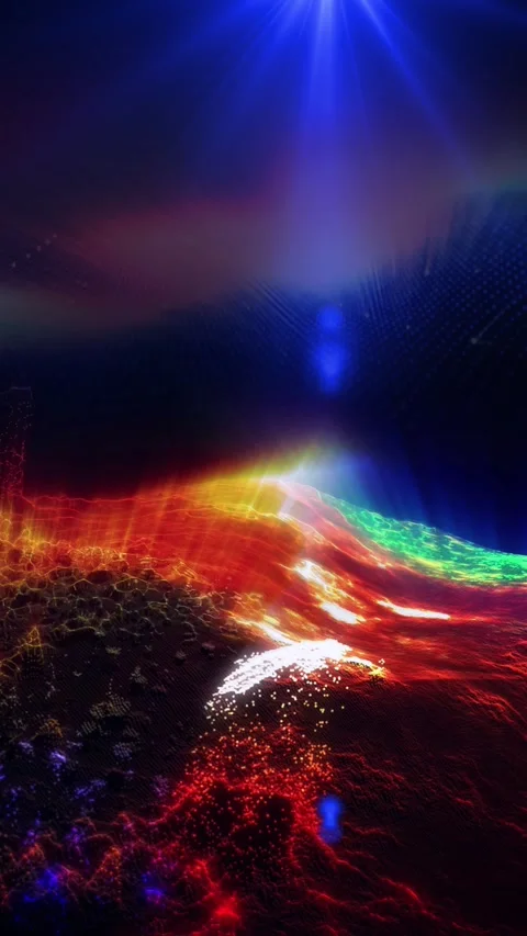 Abstract landscape 2 Stock Footage 303276674