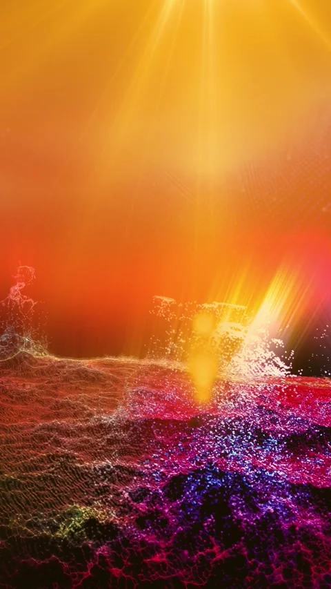 Abstract landscape 2 Stock Footage 303277309