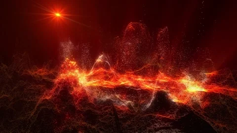 Abstract landscape 2 Stock Footage 326619955