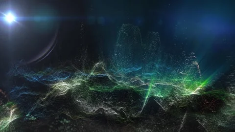 Abstract landscape 2 Stock Footage 326620896
