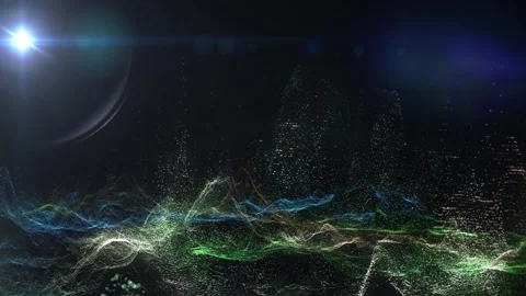 Abstract landscape 2 Stock Footage 326620926