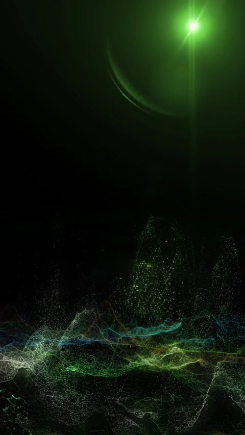 Abstract landscape 2 Stock Footage 326622015