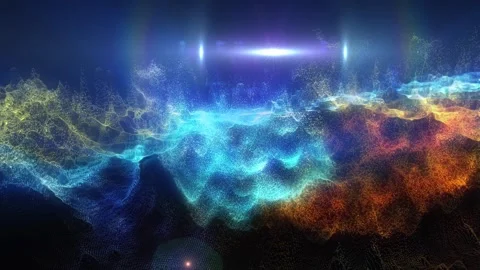 Abstract landscape 2 Stock Footage 327392307