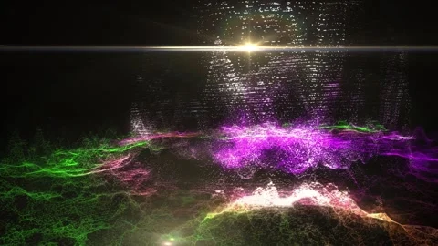 Abstract landscape 2 Stock Footage 327392524