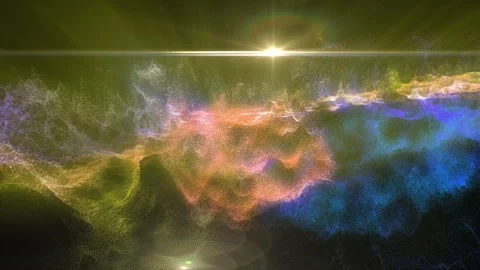 Abstract landscape 2 Stock Footage 327393628