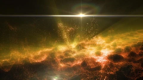 Abstract landscape 2 Stock Footage 327394035