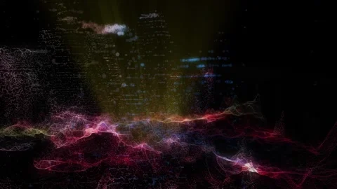 Abstract landscape 2 Stock Footage 327394043