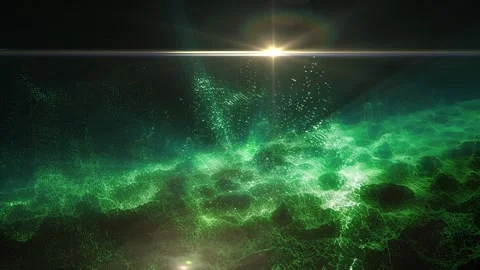 Abstract landscape 2 Stock Footage 327394095