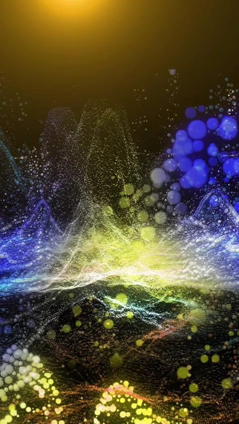 Abstract landscape 2 Stock Footage 327394501